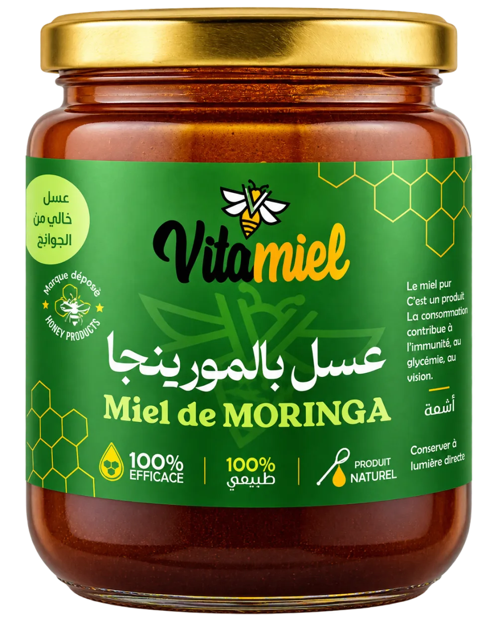 Miel au Moringa
